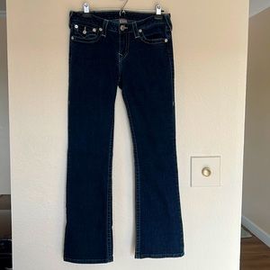True Religion brand jeans Hi-Rise Boot size 31